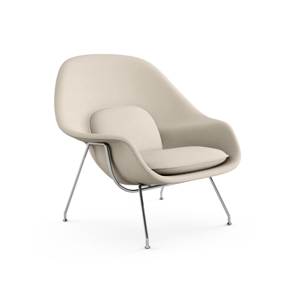 Sillón Womb Estructura Cromada